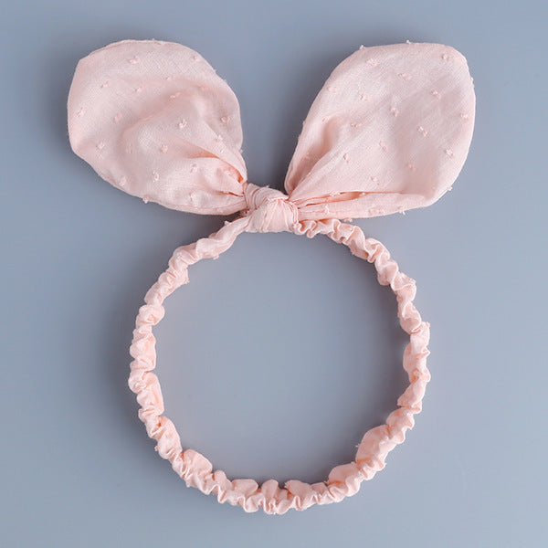 Baby headband cotton cute rabbit headband