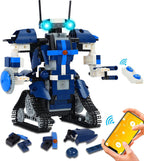 Robot Building Kit for Kids - STEM Remote&App Controlled Robot Science Erector Kits Blocks Birthday Gift Learning Education Activities Toys for Kids Ages 6+ Boys Girls