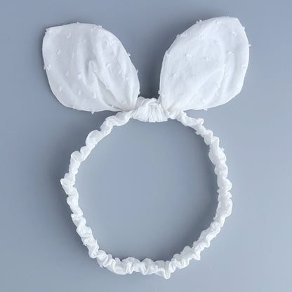 Baby headband cotton cute rabbit headband