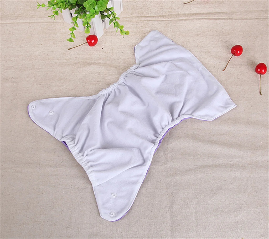 Baby Cloth Diapers 8 Pack Adjustable Washable and Reusable Pocket Diapers for Baby Girls-No Inserts