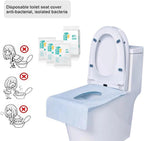 Toilet Seat Covers Disposable, Waterproof Individually Wrapped Large Portable Potty Seat Covers for Kids Potty Training, Road Trip and Public Restrooms