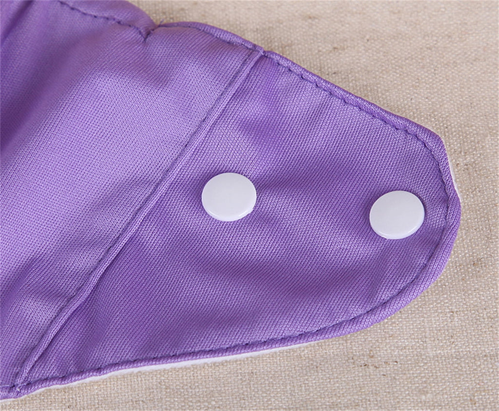 Baby Cloth Diapers 8 Pack Adjustable Washable and Reusable Pocket Diapers for Baby Girls-No Inserts