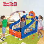 Hoop It Up! Play Center, 3 in 1Sports 25 Ball Value Pack, Indoor and Outdoor Play for Children 3 to 6 Years Old