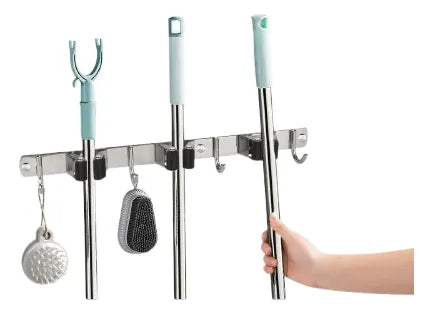 Mop Broom Holder Wall Mounted