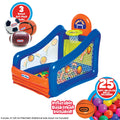 Hoop It Up! Play Center, 3 in 1Sports 25 Ball Value Pack, Indoor and Outdoor Play for Children 3 to 6 Years Old