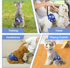 Reusable Dog Diapers Male 3Pcs, Premium Washable Belly Bands for Male Dogs Xlarge, High Absorbing Male Dog Wraps for Doggie Puppy Excitable Urination and Training(Sailboat, XL)
