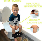 Toilet Seat Covers Disposable, Waterproof Individually Wrapped Large Portable Potty Seat Covers for Kids Potty Training, Road Trip and Public Restrooms